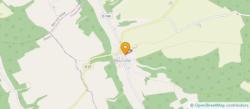 localisation de l'entreprise EARL CAQUAS à BEURVILLE