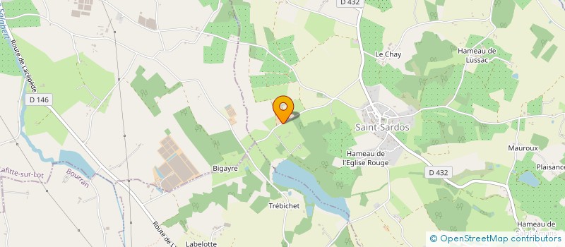 localisation de l'entreprise EARL CARCELADO  SAINT-SARDOS