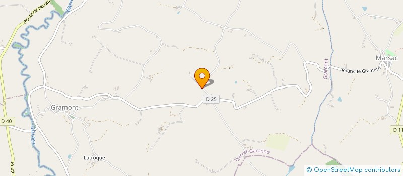 localisation de l'entreprise EARL CARDENEUVE  MANSONVILLE