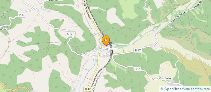 localisation de l'entreprise EARL CARILLO à LABASTIDE-DU-VERT