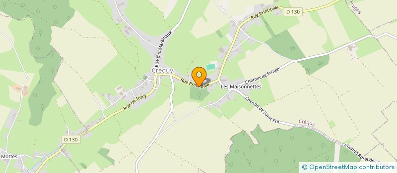 localisation de l'entreprise EARL CARLIEZ  MAISONCELLE