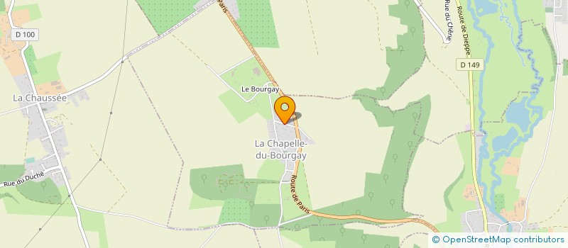 localisation de l'entreprise EARL CARPENTIER  LONGUEVILLE-SUR-SCIE