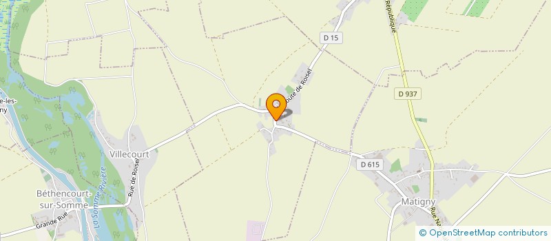 localisation de l'entreprise EARL  CARPENTIER CHARLES  Y