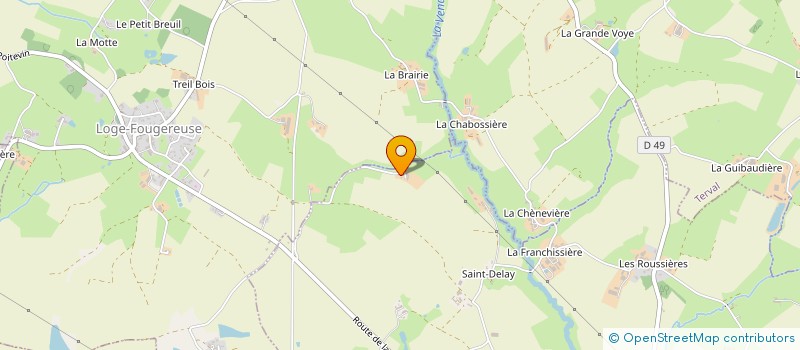 localisation de l'entreprise EARL CARQUIS FRERES à SAINT-HILAIRE-DE-VOUST