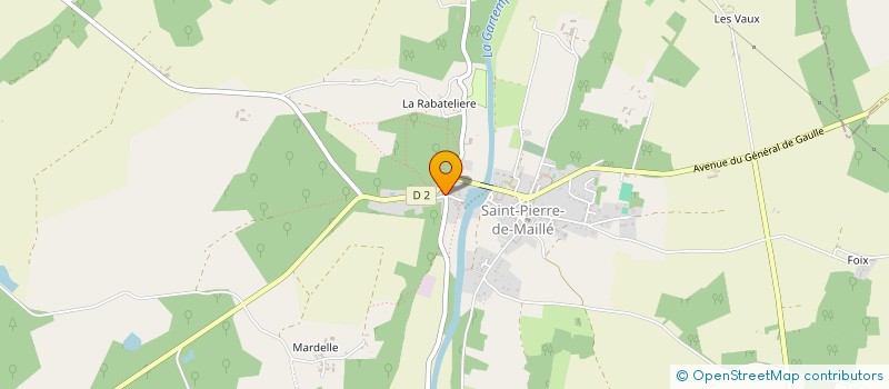 localisation de l'entreprise EARL CARRE  VICQ-SUR-GARTEMPE