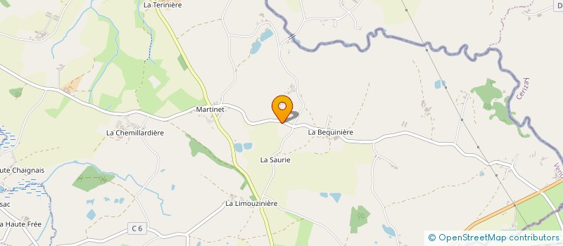 localisation de l'entreprise EARL CARTEAU FELIX à SAINT-MESMIN