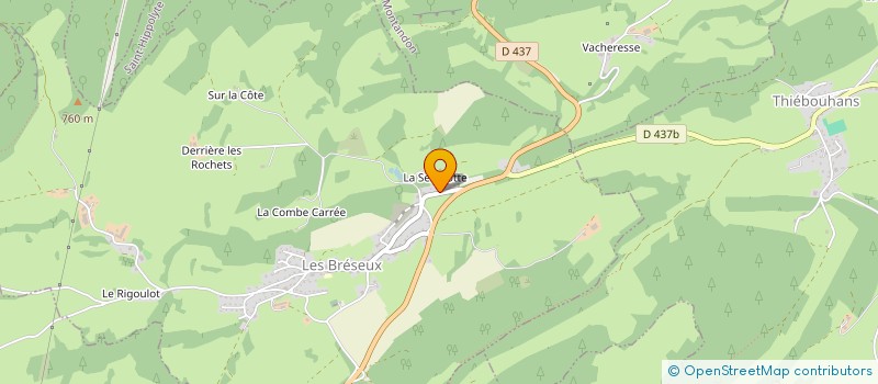 localisation de l'entreprise EARL CARTIER  MAICHE