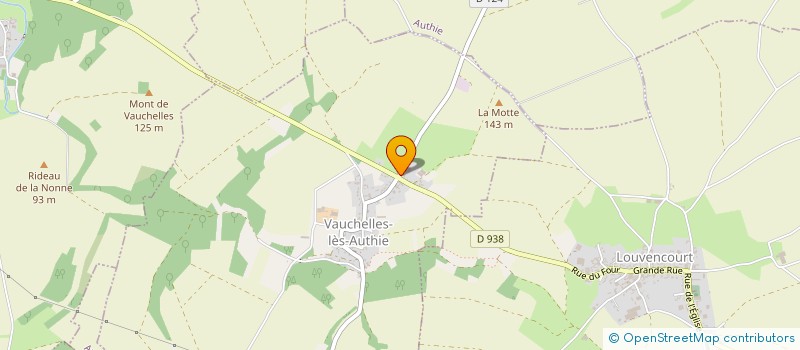 localisation de l'entreprise EARL CAUET SOLARI  VAUCHELLES-LES-AUTHIE