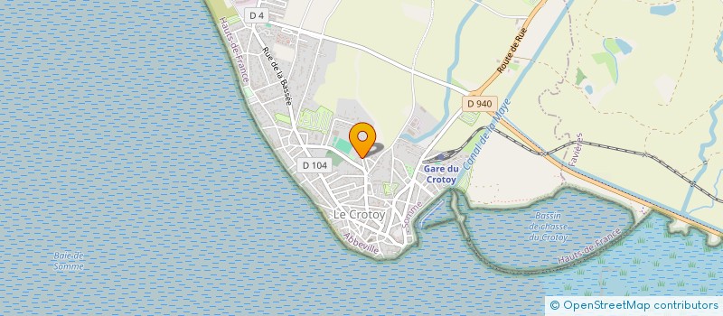 localisation de l'entreprise EARL CAVALCADE à LE CROTOY