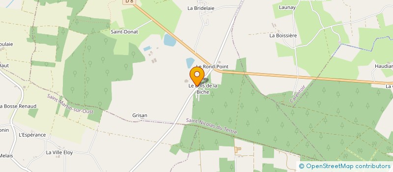 localisation de l'entreprise EARL CAVALON  SAINT-NICOLAS-DU-TERTRE