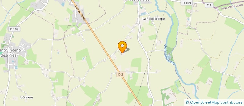 localisation de l'entreprise EARL CAZEL FRERES  CONTILLY