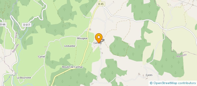 localisation de l'entreprise EARL CAZES à MARCOLES