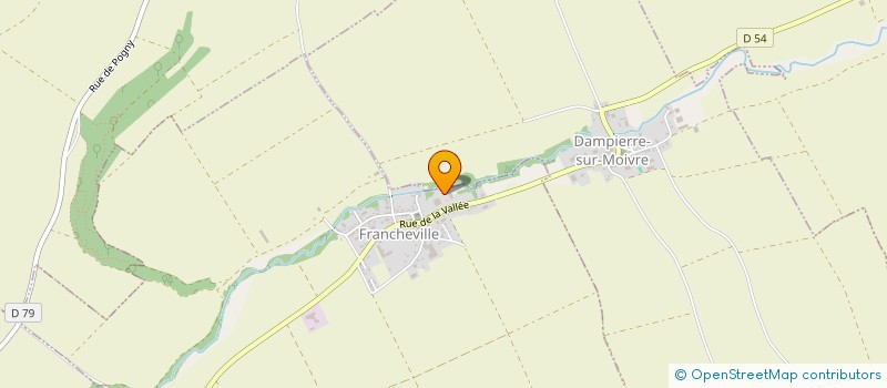 localisation de l'entreprise EARL CE AGRO à FRANCHEVILLE