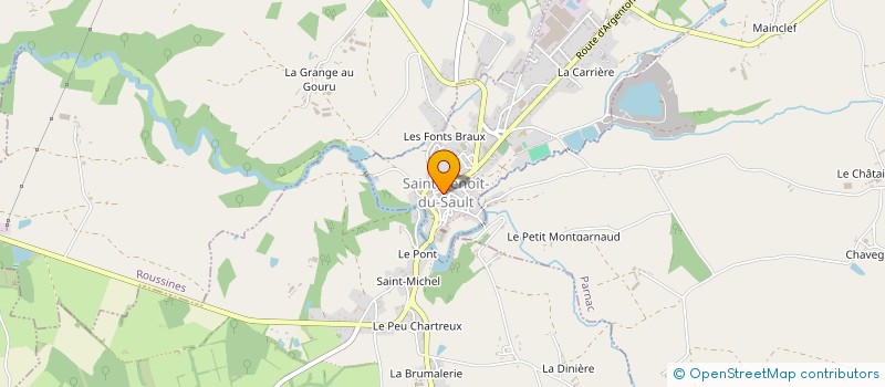 localisation de l'entreprise EARL CEMAVI à PARNAC