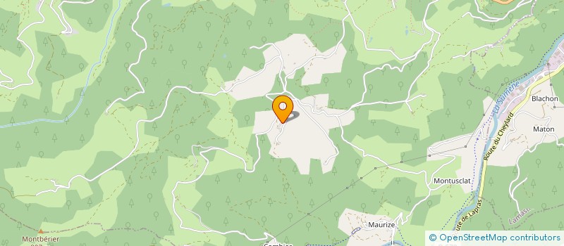 localisation de l'entreprise EARL CENTRE EQUESTRE LE VERGIER à DESAIGNES