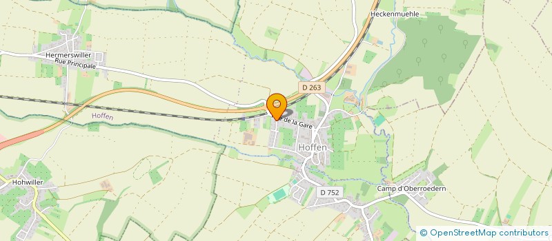 localisation de l'entreprise EARL CEP DE VIGNE  INGOLSHEIM