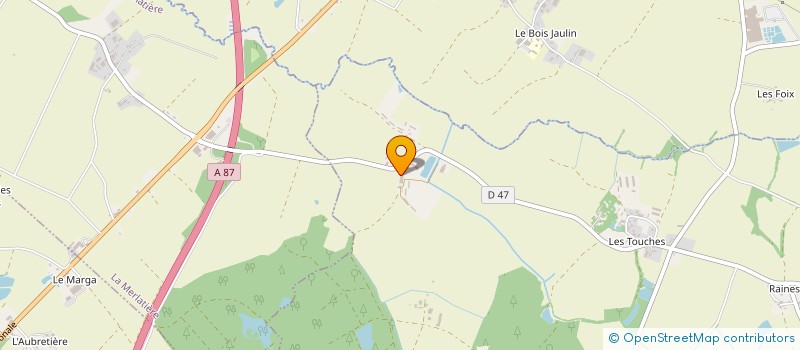 localisation de l'entreprise EARL CERES à SAINT-MARTIN-DES-NOYERS