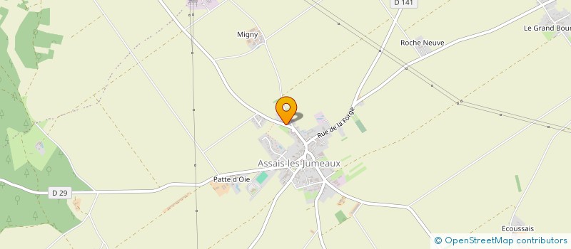 localisation de l'entreprise EARL CESBRON à ASSAIS-LES-JUMEAUX