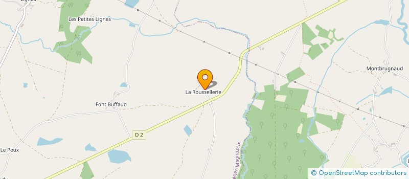 localisation de l'entreprise EARL CESTRIERES à SAINT-LEGER-MAGNAZEIX