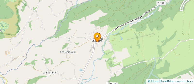 localisation de l'entreprise EARL CHABAUD à PICHERANDE