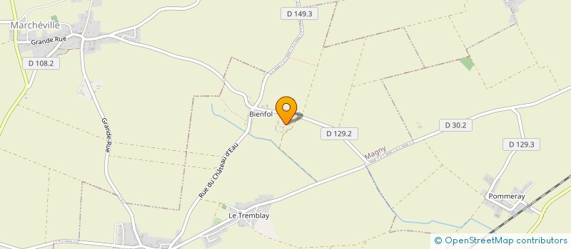 localisation de l'entreprise EARL CHABOCHE & FILS à MAGNY
