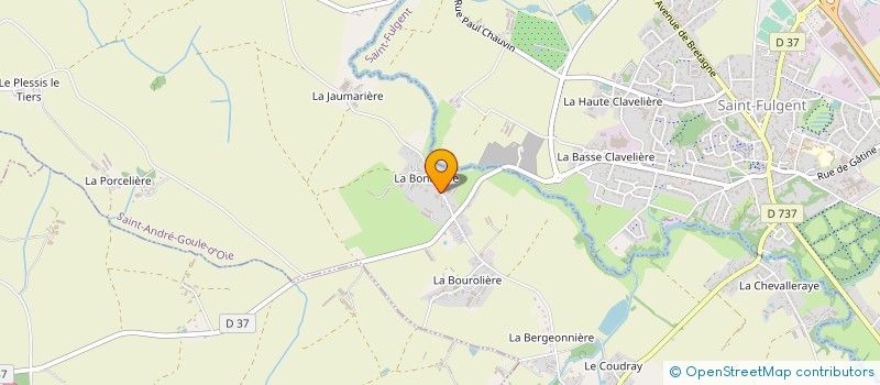 localisation de l'entreprise EARL CHACUN GERARD  SAINT-ANDRE-GOULE-D'OIE