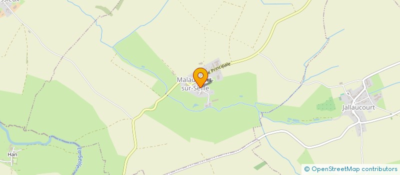 localisation de l'entreprise EARL CHALON  LANEUVEVILLE-EN-SAULNOIS