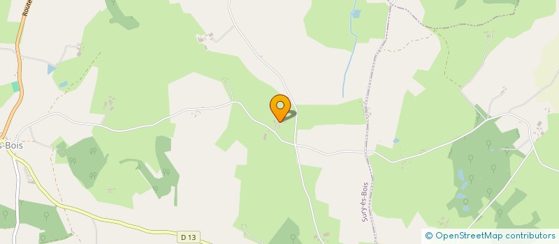 localisation de l'entreprise EARL CHAMAILLARD  SURY-ES-BOIS