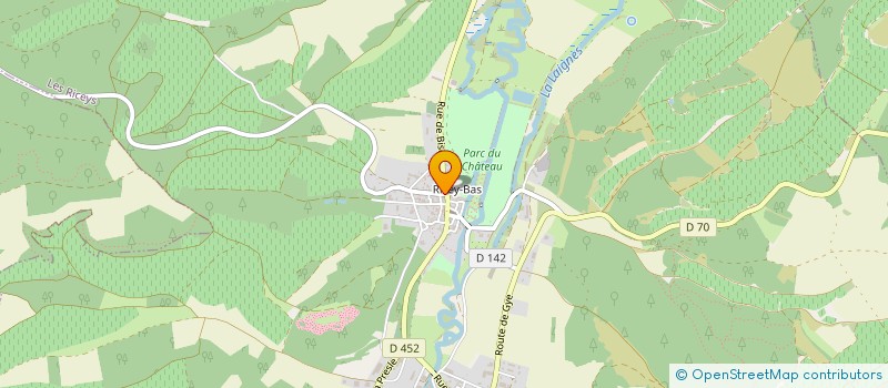 localisation de l'entreprise EARL CHAMP GIROT à BAGNEUX-LA-FOSSE