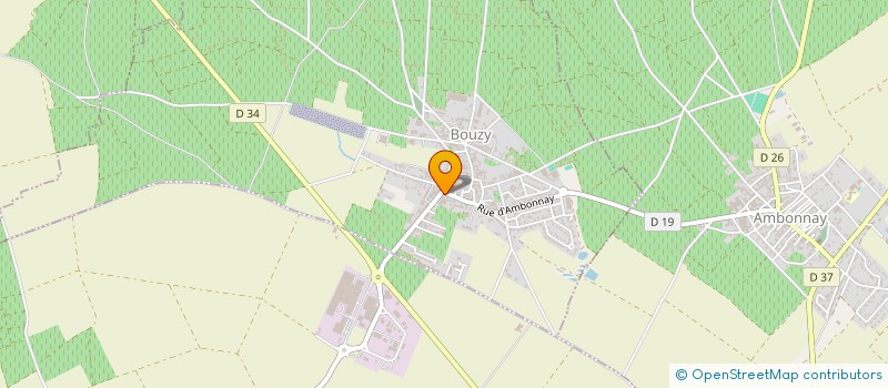 localisation de l'entreprise EARL CHAMPAGNE BARNAUT E  BOUZY