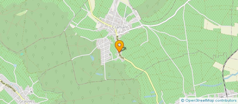 localisation de l'entreprise EARL CHAMPAGNE LANCELOT COURTOIS  CRAMANT