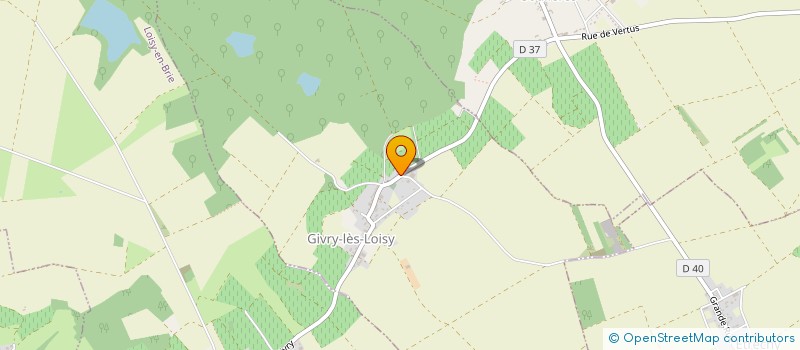 localisation de l'entreprise EARL CHAMPASSIER  GIVRY-LES-LOISY