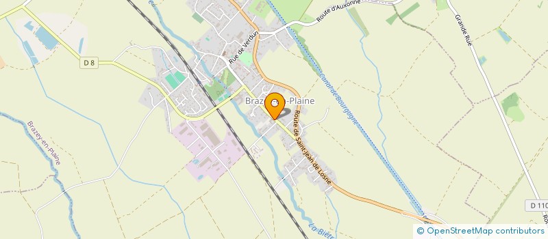 localisation de l'entreprise EARL CHAMPENOIS  BRAZEY-EN-PLAINE