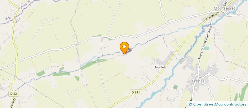 localisation de l'entreprise EARL CHANCEREL à TINCHEBRAY-BOCAGE