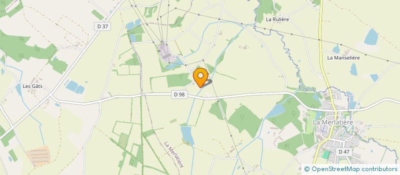 localisation de l'entreprise EARL CHANTEMERLE à ESSARTS-EN-BOCAGE