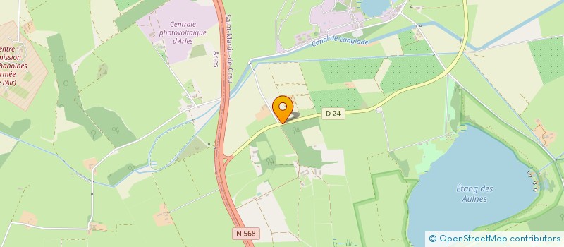 localisation de l'entreprise EARL CHAPUT- LA CRAU à SAINT-MARTIN-DE-CRAU