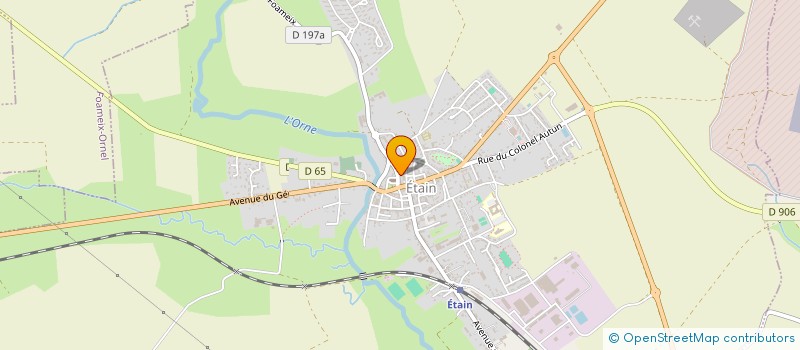 localisation de l'entreprise EARL CHARLANE à VERDUN