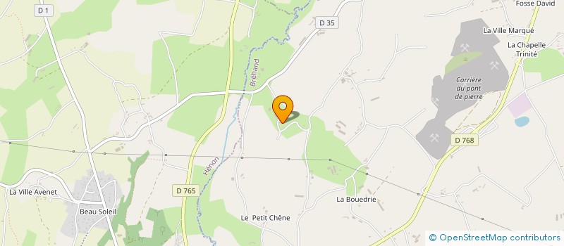 localisation de l'entreprise EARL CHARLES à BREHAND