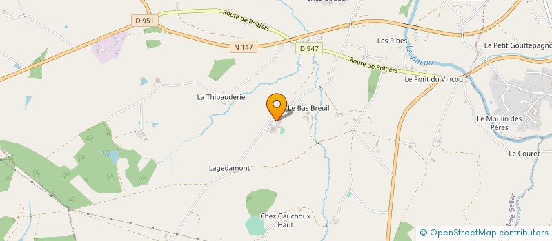 localisation de l'entreprise EARL CHARLES DAMAR à SAINT-JUNIEN-LES-COMBES