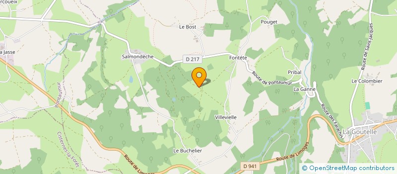 localisation de l'entreprise EARL CHARRIER à MONTFERMY