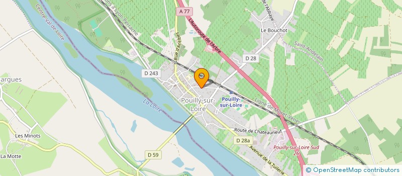 localisation de l'entreprise EARL CHARRIER EMMANUEL  SAINT-MARTIN-SUR-NOHAIN