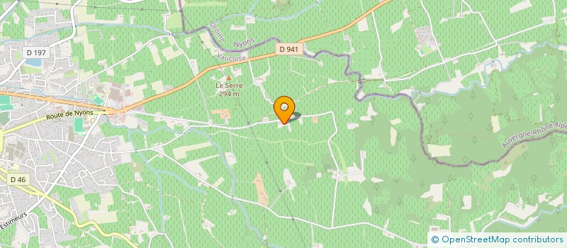 localisation de l'entreprise EARL CHASSE LOUSE à VALREAS