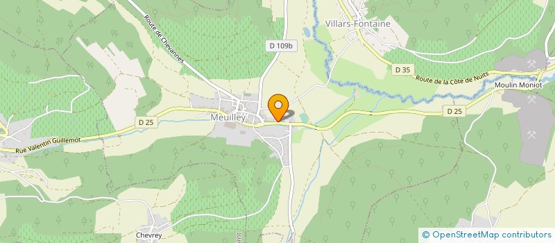 localisation de l'entreprise EARL CHATEAU DE PREMEAUX à PREMEAUX-PRISSEY