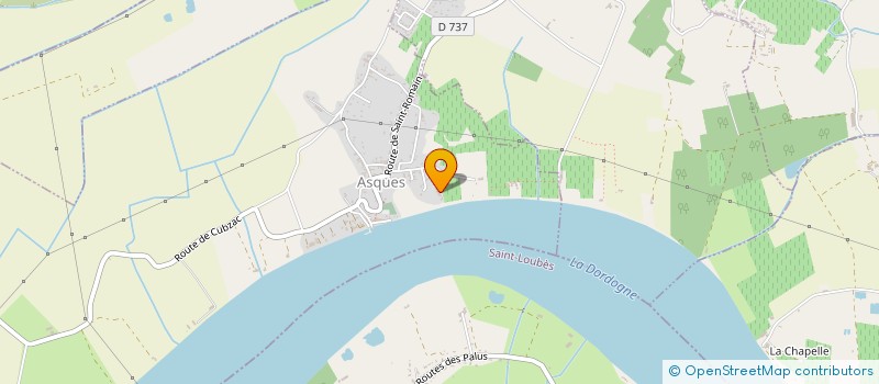 localisation de l'entreprise EARL CHATEAU DU MANOIR  ASQUES