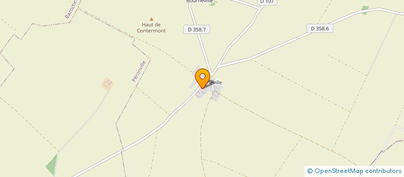 localisation de l'entreprise EARL CHATEIGNIER à GUILLONVILLE