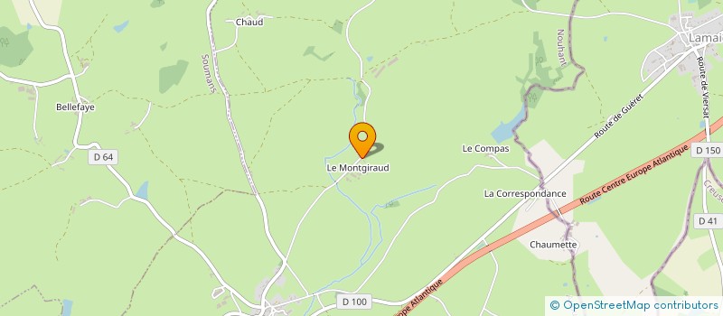 localisation de l'entreprise EARL CHAUBRON CMC  NOUHANT
