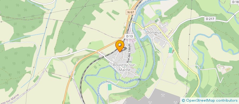 localisation de l'entreprise EARL CHAUMONT à ROUVROY-SUR-MARNE