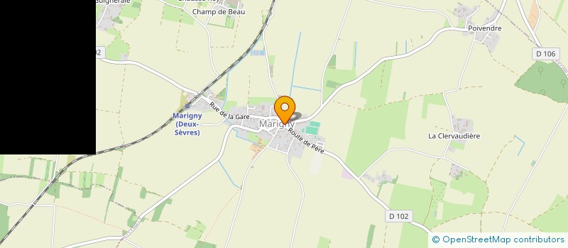 localisation de l'entreprise EARL CHAUVIN  MARIGNY