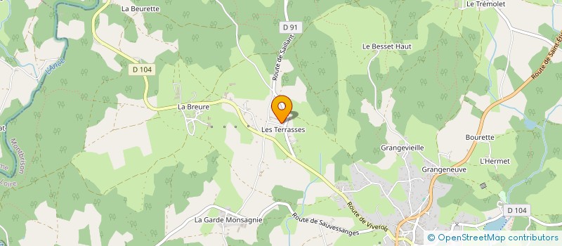 localisation de l'entreprise EARL CHEMIN DE SAINT JACQUES à USSON-EN-FOREZ