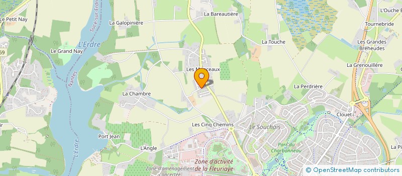 localisation de l'entreprise EARL CHESNEAU à CARQUEFOU